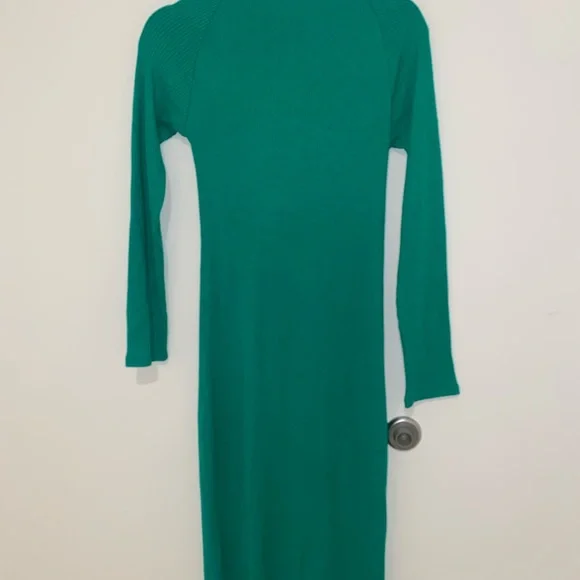 NWT ZARA knit green dress - Picture 8 of 9